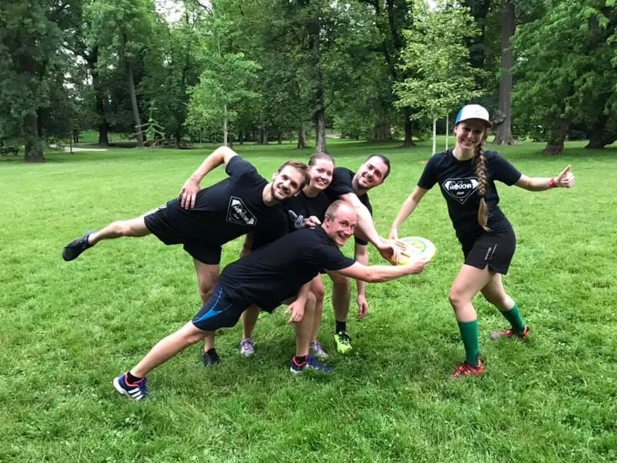 Pivovarský frisbee team