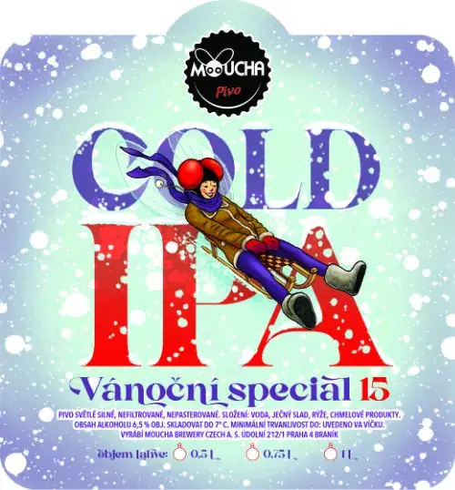 Etiketa piva Cold IPA 15