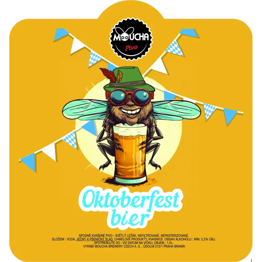 Etiketa piva Oktoberfest bier