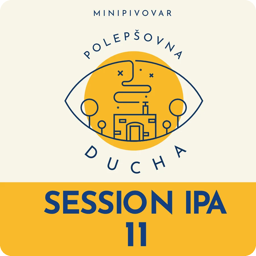Etiketa piva Session IPA 11